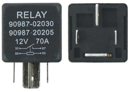 Automotive 4 Pin Relay 12V 70A